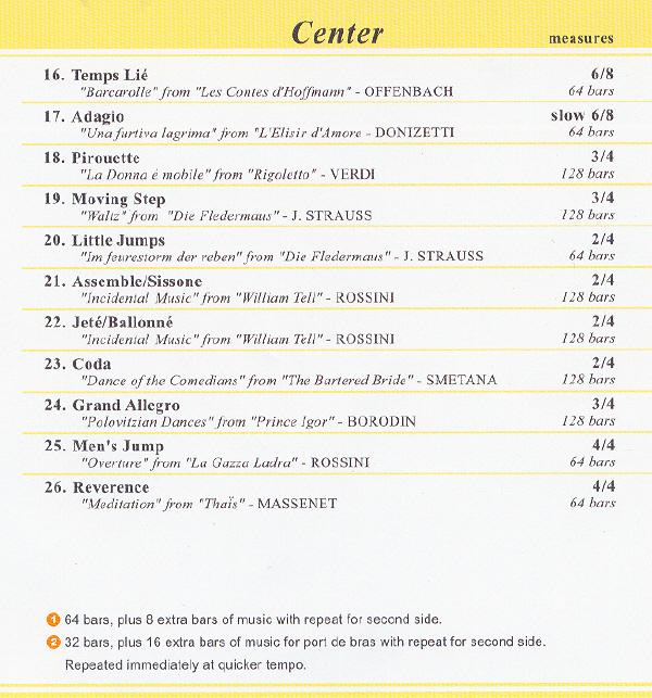 center contents