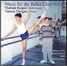 Music for Ballet Class Vol.1 & 2 CD新品未開封 Music for Ballet Class Vol. 1 - Vladimir Karpov